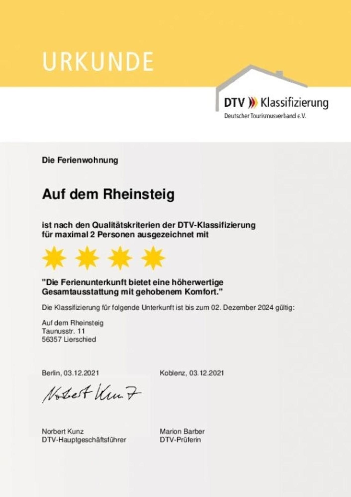 Auf Dem Rheinsteig Apartamento Lierschied Exterior foto